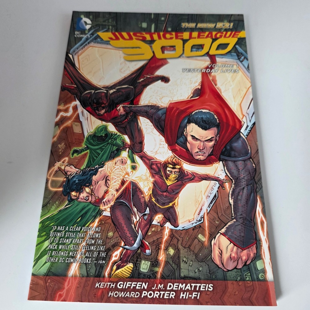 Justice League 3000 Vol 1 Yesterday Lives TPB DC Comics New 52 Giffen DeMatteis